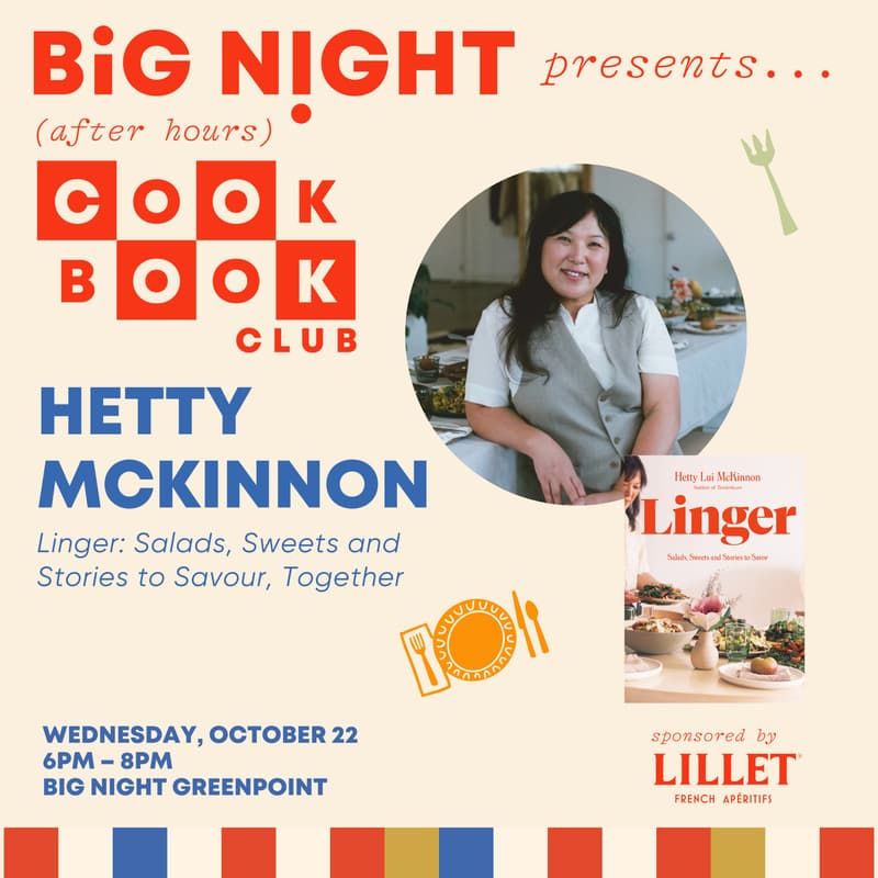 Cover Image for After Hours Cookbook Club, Potluck Edition: Hetty Lui McKinnon