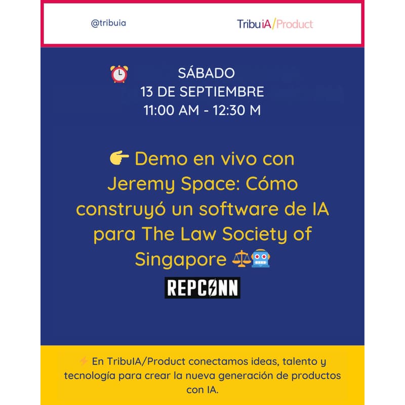 Cover Image for 🚀⚖️IA Product with Jeremy Space
