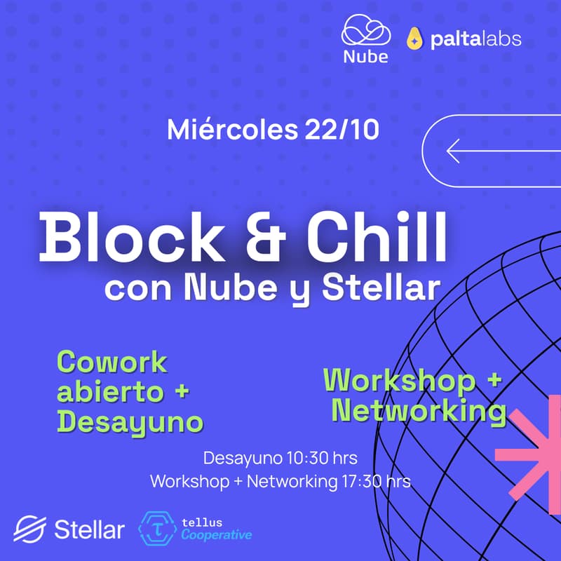 Cover Image for Block & Chill con Nube y Stellar