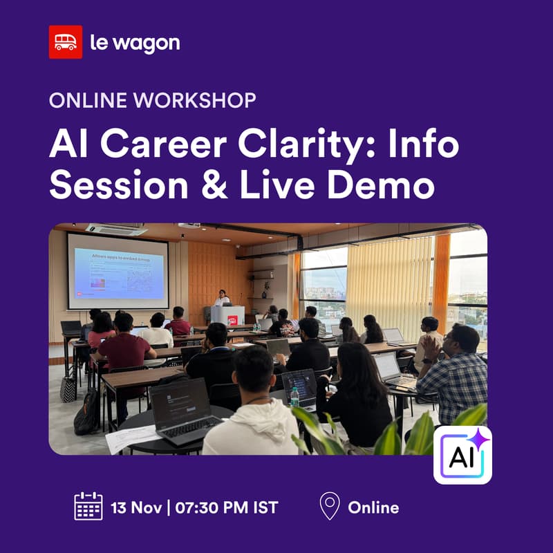 Cover Image for AI Career Clarity: Info Session & Live Demo