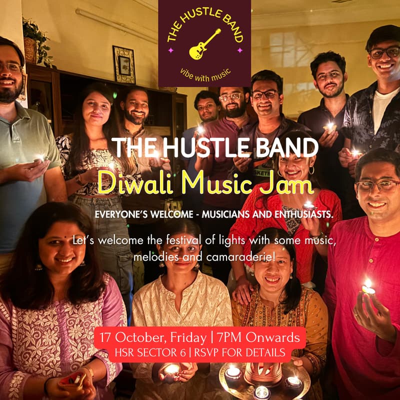 Cover Image for The Hustle Band Diwali Jam