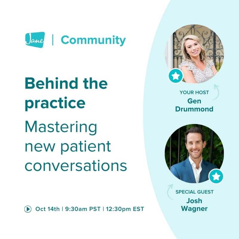 Cover Image for Behind the practice: Mastering new patient conversations