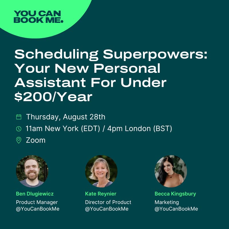 Cover Image for Scheduling Superpowers: Your New Personal Assistant For Under $200/Year