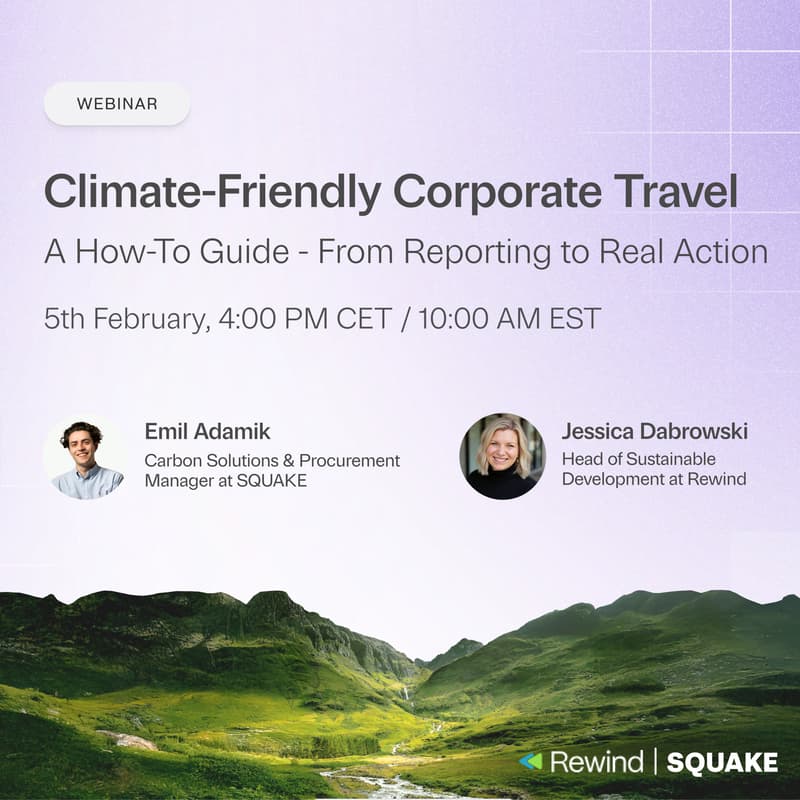 Cover Image for Climate-Friendly Corporate Travel: A How-To Guide - From Reporting to Real Action