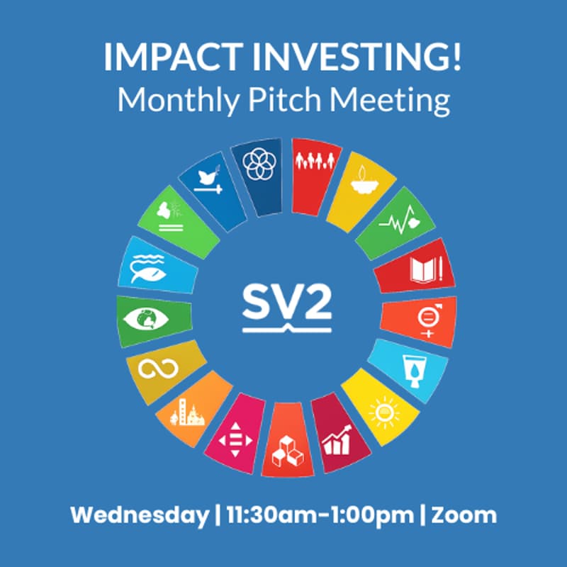 Cover Image for Impact Investing: Monthly Pitch Meeting