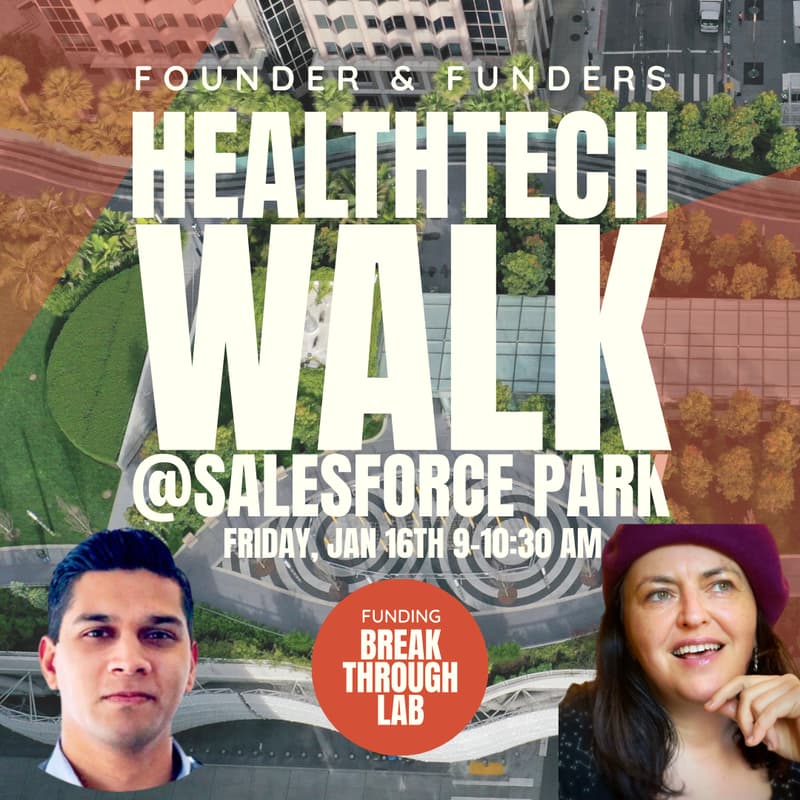 Cover Image for JPM Founder and Funders Health Tech Walk @ Salesforce Park