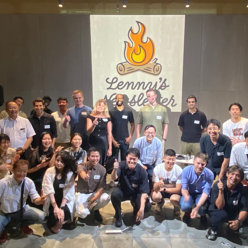Cover Image for Lenny’s Newsletter Meetup in Tokyo (with free drinks courtesy of Merge)