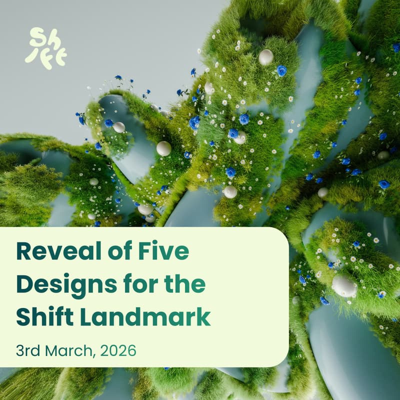 Cover Image for Reveal of Five Designs for the Shift Landmark