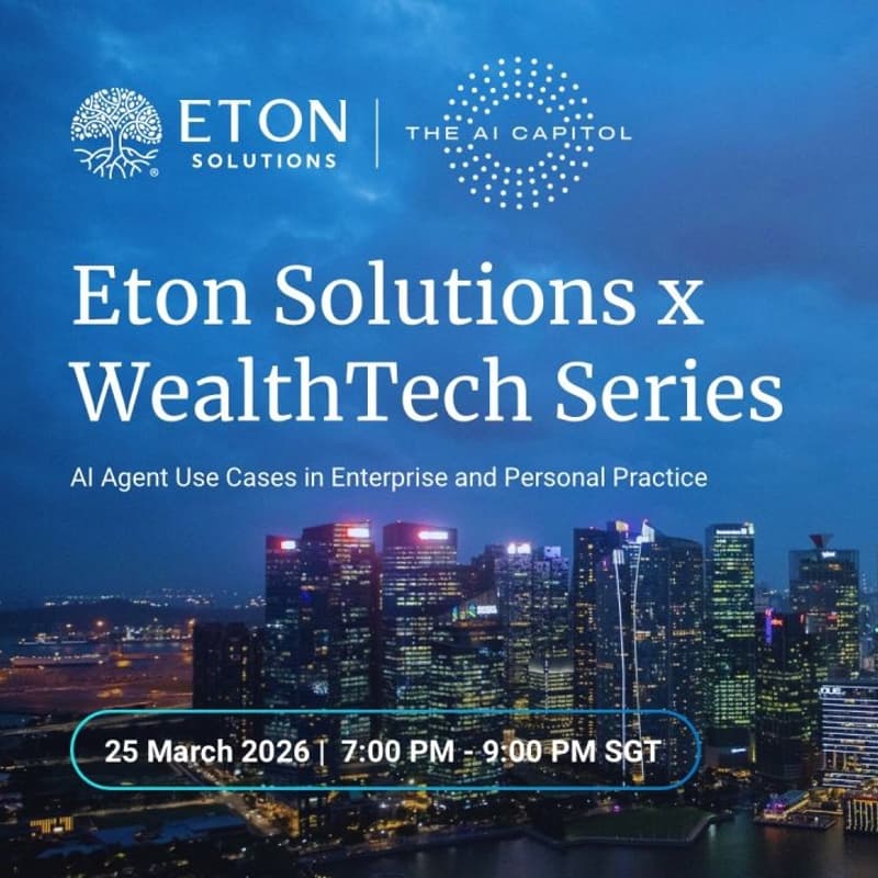 Cover Image for Eton Solutions x WealthTech Series: AI Agent Use Cases in Enterprise and Personal Practice