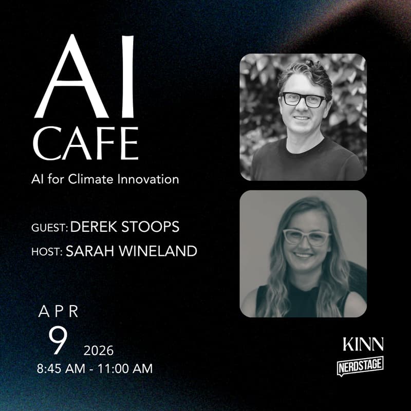 Cover Image for AI Cafe: AI for Climate Innovation