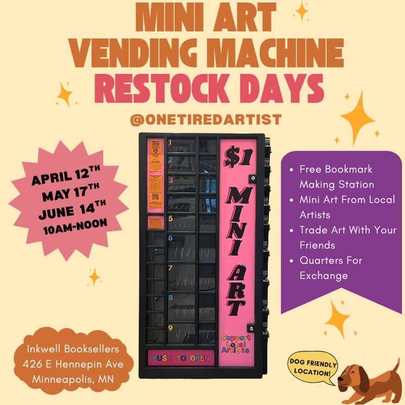 Cover Image for Mini Art Vending Machine Restock Day