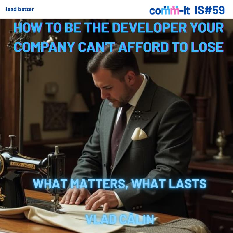 Cover Image for IS#59 How to be the developer your company can’t afford to lose