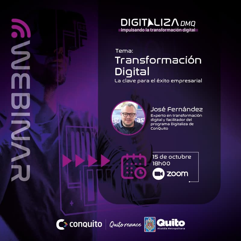 Cover Image for Webinar: Transformación Digital - La clave para el éxto empresarial