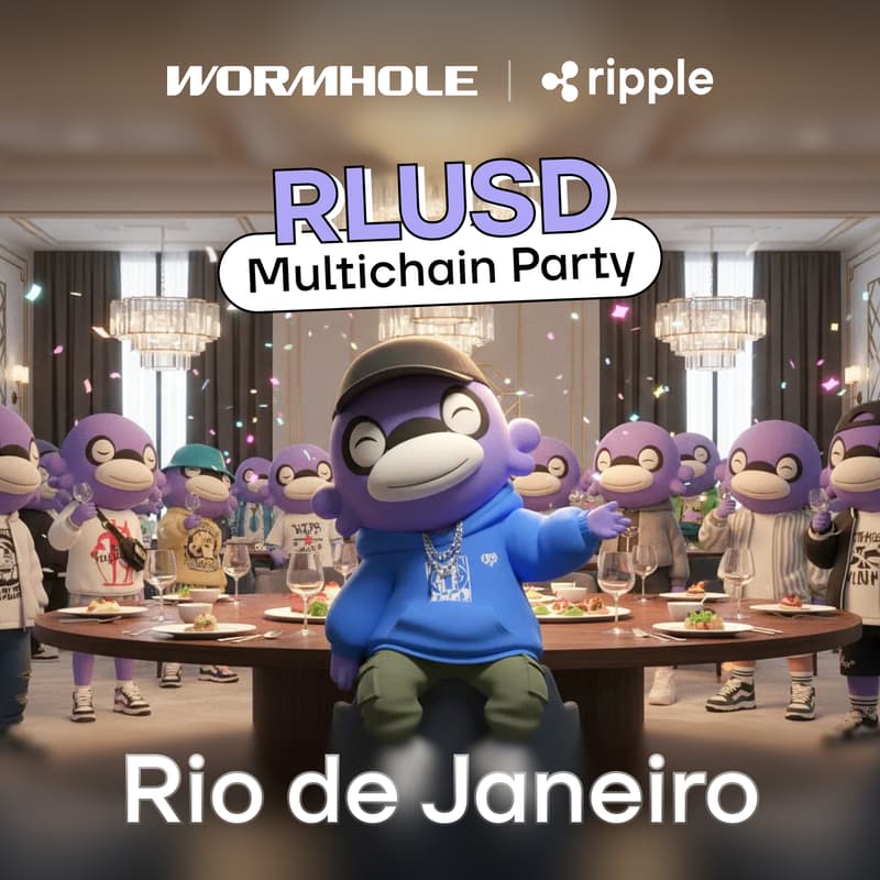 Cover Image for Wormhole $RLUSD - Multichain Party