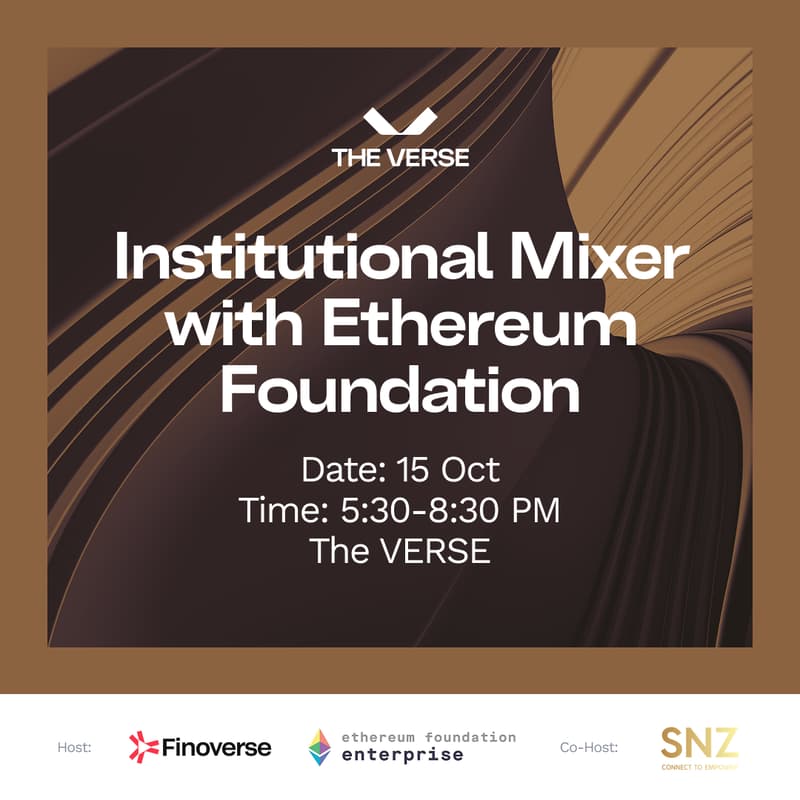 Omslagsbild för Institutional Mixer with Ethereum Foundation