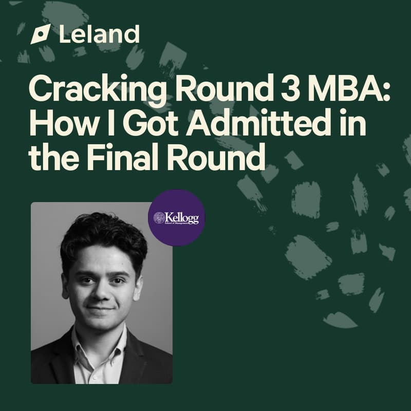 Cover Image for Cracking Round 3 MBA: How I Got Admitted in the Final Round