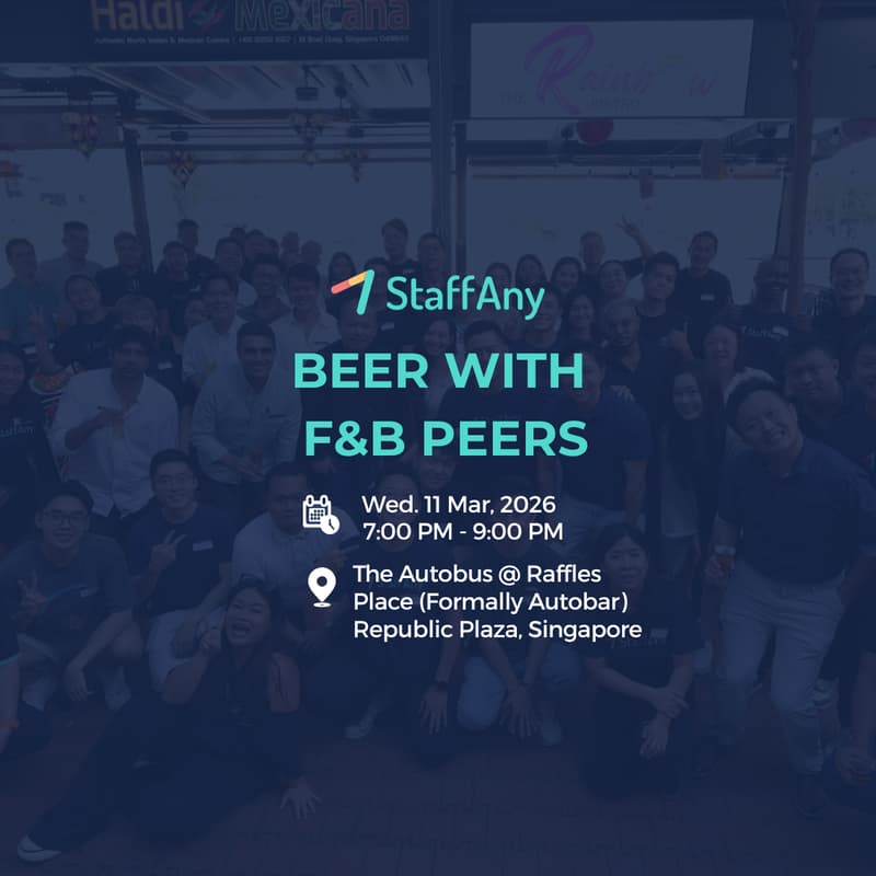 Cover Image for Beer with F&B Peers