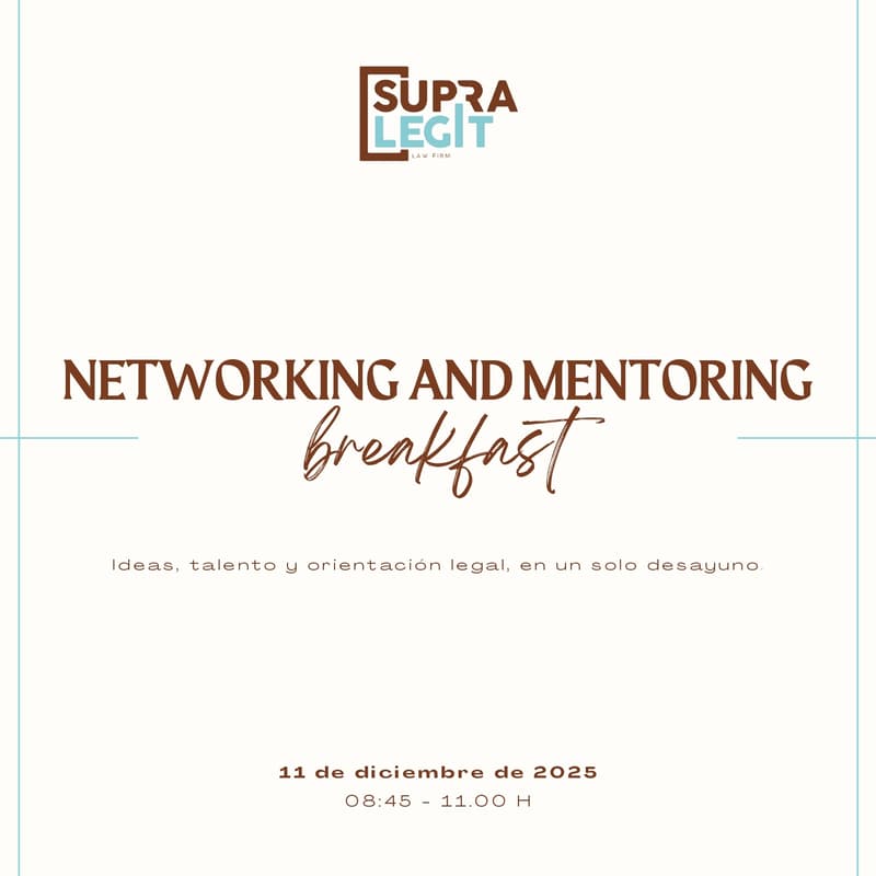 Cover Image for Legal Breakfast & Mentoring for startups at Supra Legit Lawyers
