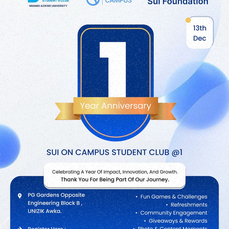 Cover Image for Sui On Campus Student Club @1