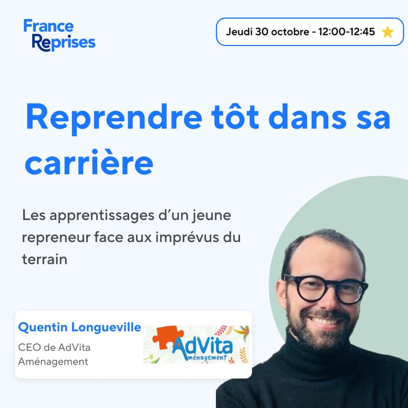 Cover Image for Reprendre tôt dans sa carrière