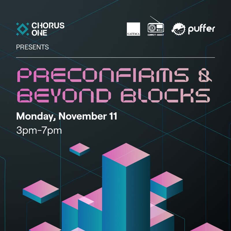 Cover Image for Preconfirms & beyond blocks: Advancing Research in Ethereum