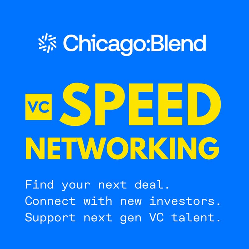 Cover Image for VC Speed Networking (virtual) | Chicago:Blend Venture Fellows