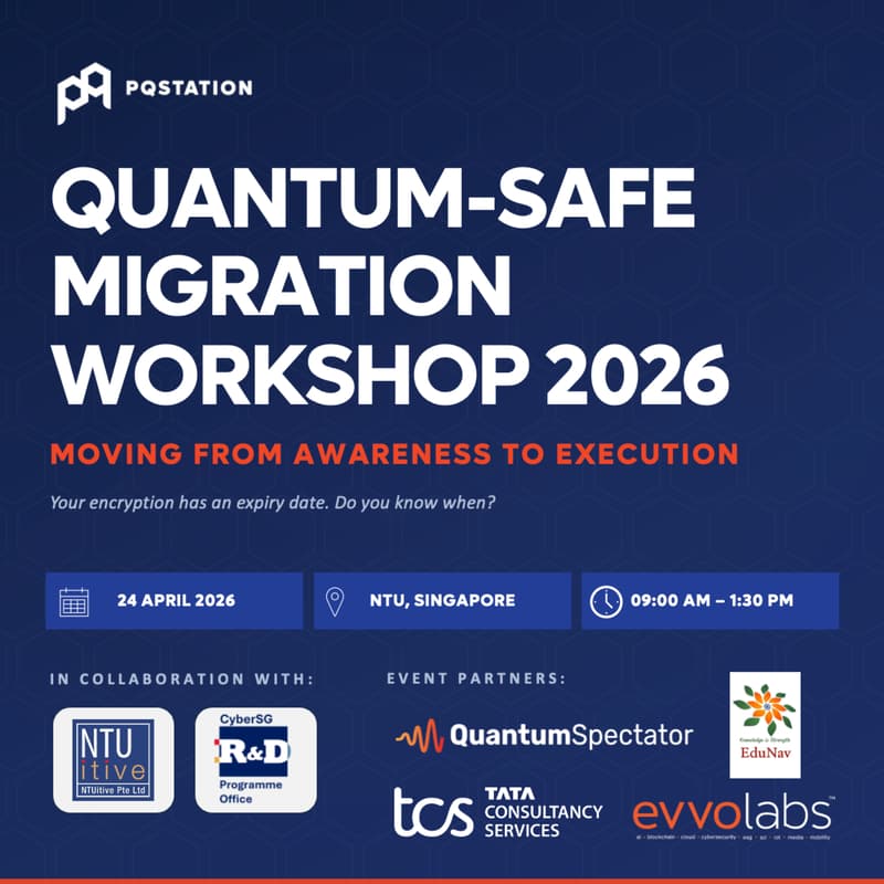 Cover Image for PQStation Quantum-Safe Workshop: BFSI and Government Agencies
