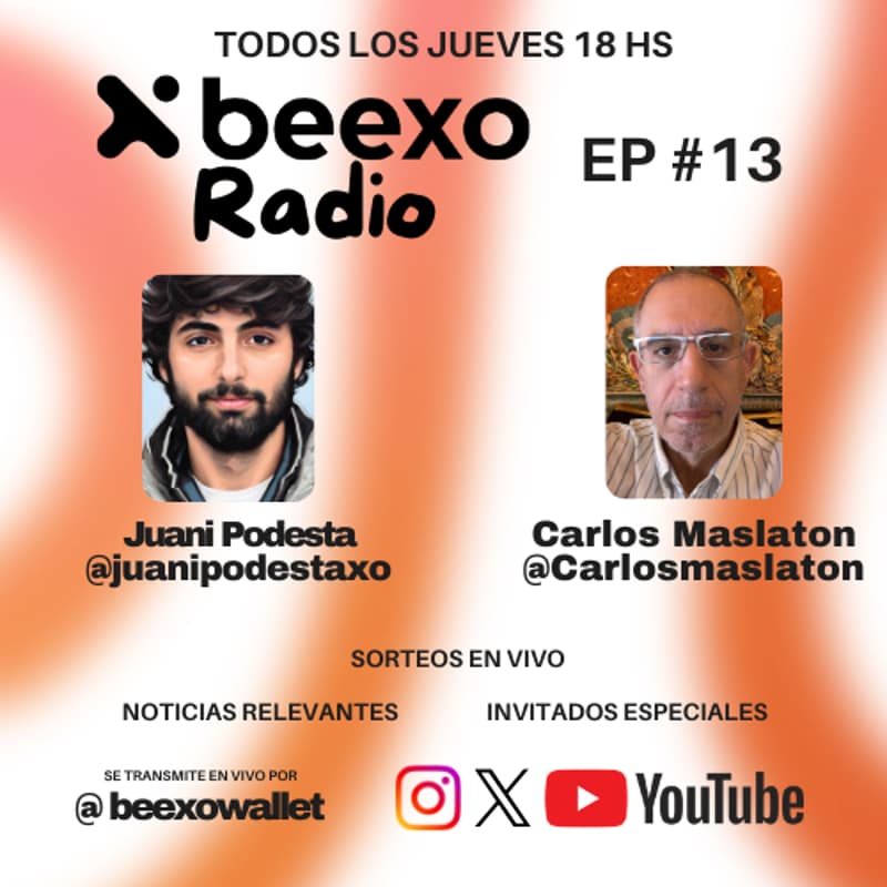 Cover Image for Beexo Radio Ep 13: Carlos Maslatón
