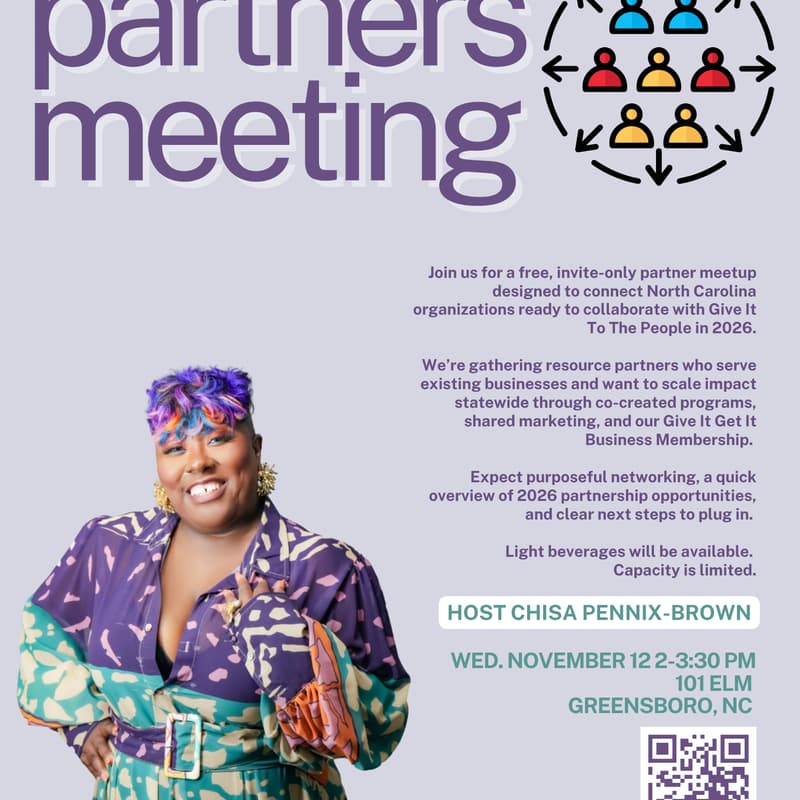 Cover Image for Give It To The People Partners Meeting