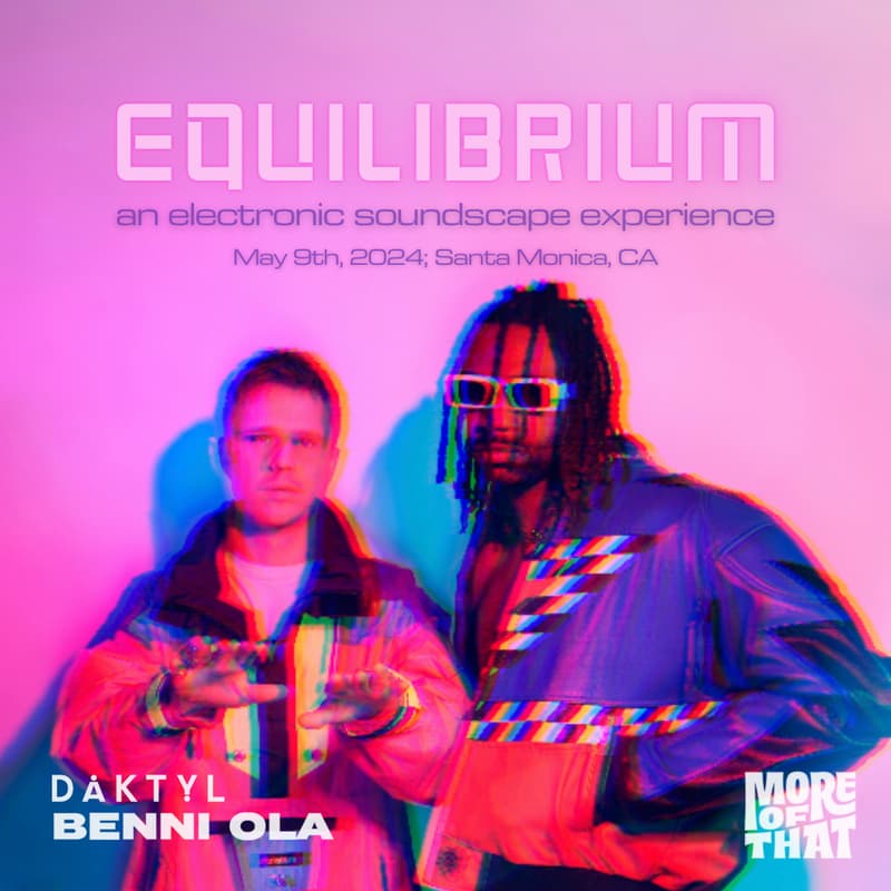 Cover Image for Equilibrium: An Electronic Soundscape Experience with Dakytl & Benni Ola