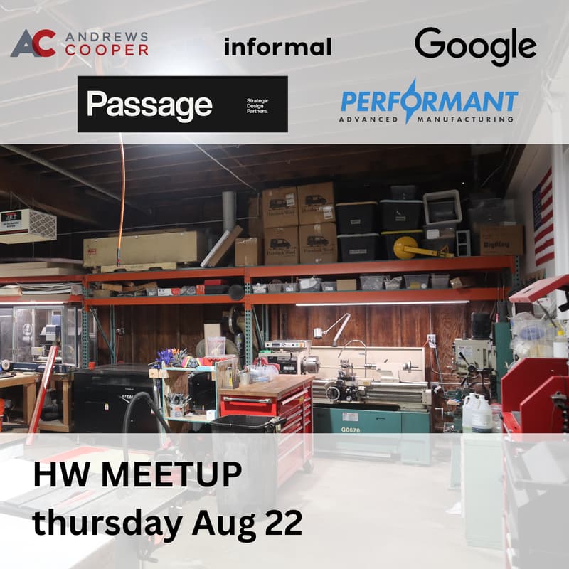 Cover Image for 4th SD Hardware Meetup @ Performant Manufacturing | Connectivity and the Cloud