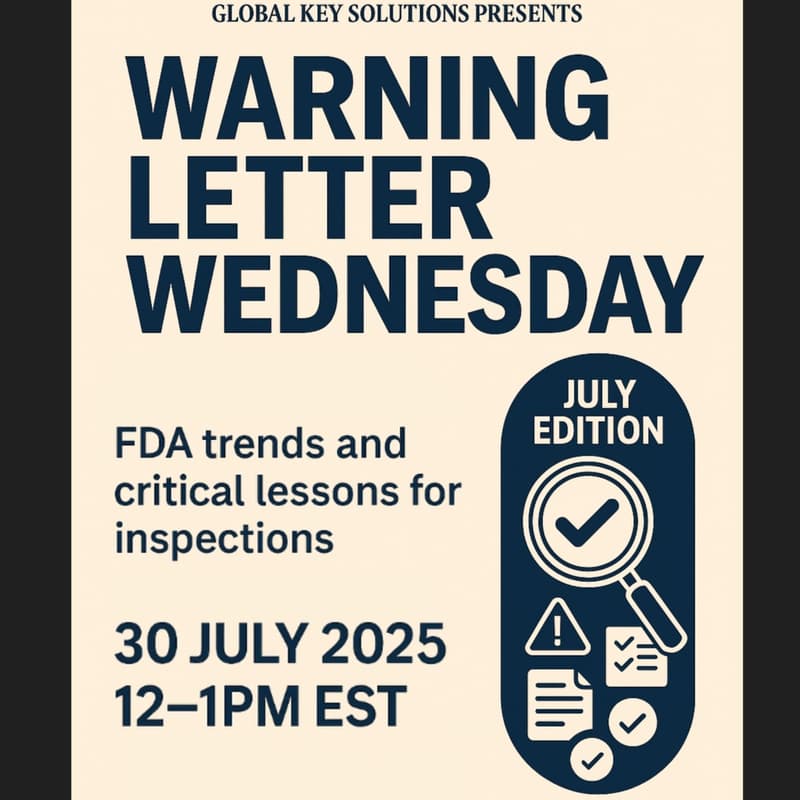 Cover Image for July - Warning Letter Wednesday (WLW)