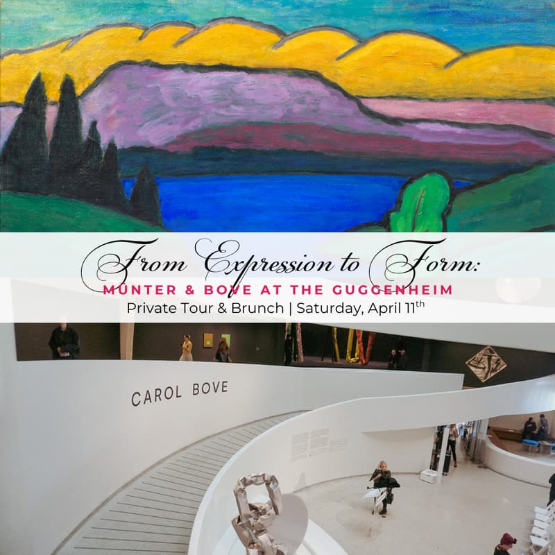 Cover Image for From Expression to Form: Münter & Bove at the Guggenheim