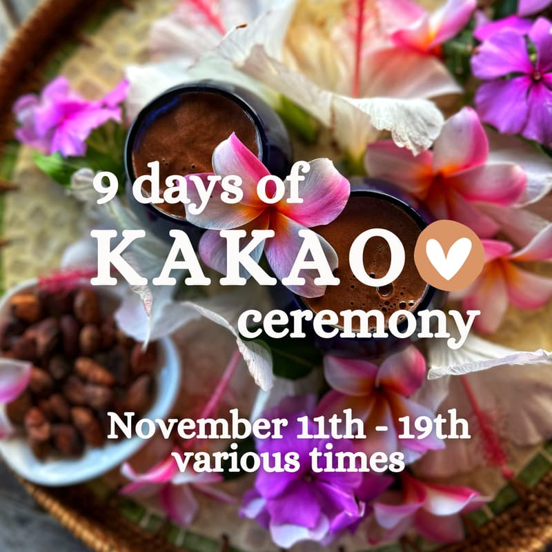 Cover Image for 9 Days of KAKAO Ceremony Nov 11th - Nov 19th