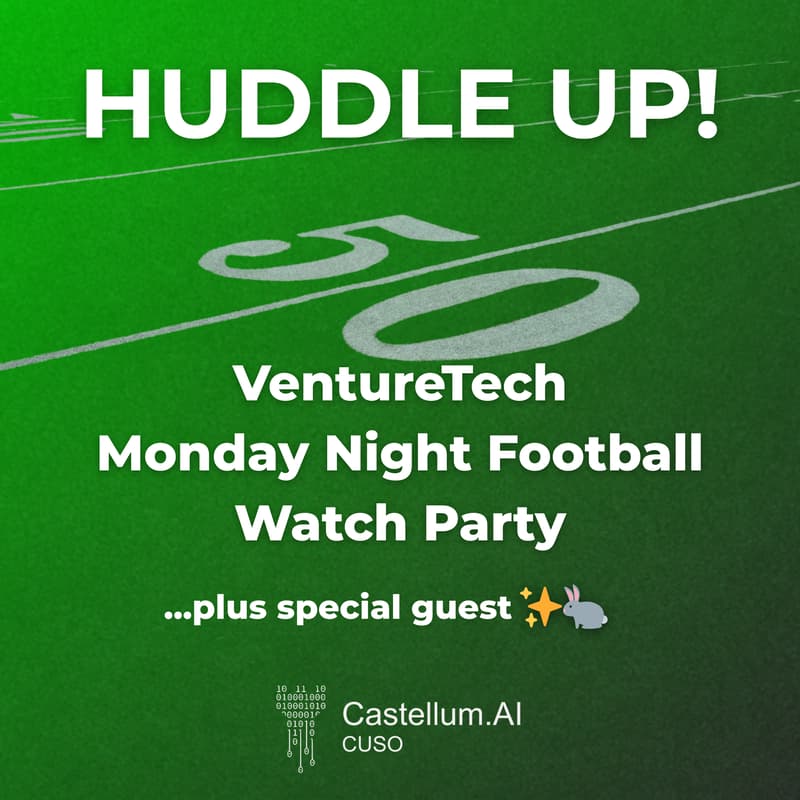 Cover Image for VentureTech Monday Night Football Watch Party