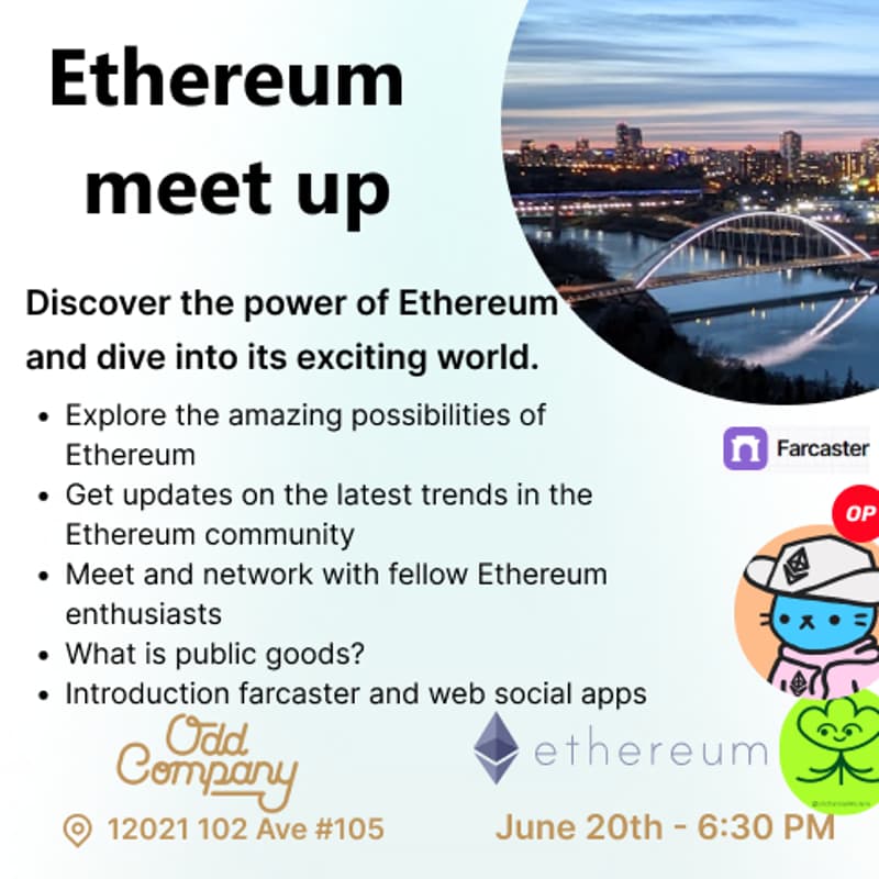 Ethereum Edmonton Meetup · Luma