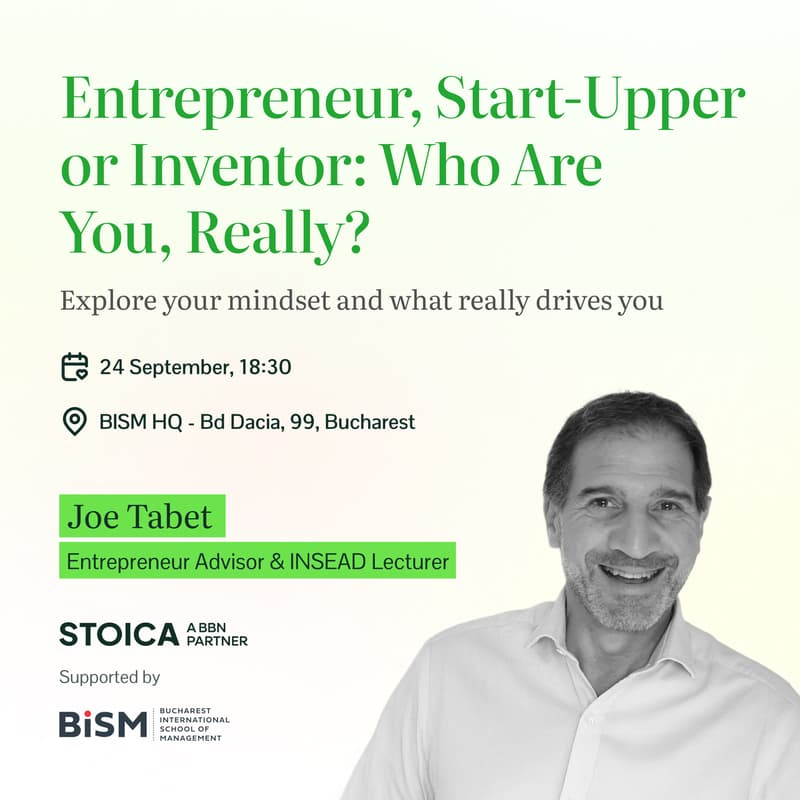 Cover Image for Masterclass - Entrepreneur, Start-Upper or Inventor: Who Are You, Really?