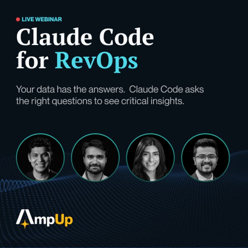 Cover Image for Claude Code for RevOps: Unlock the Intelligence Hidden in CRM & Voice Sales Data