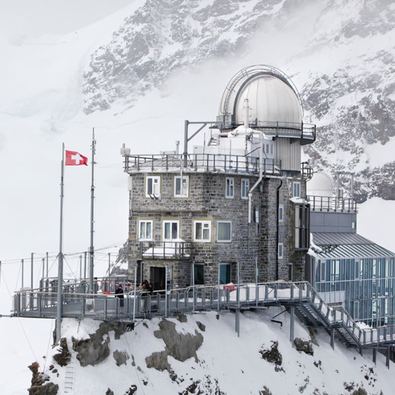 Cover Image for ASAIN Visit: Jungfraujoch High-Altitude Research Station