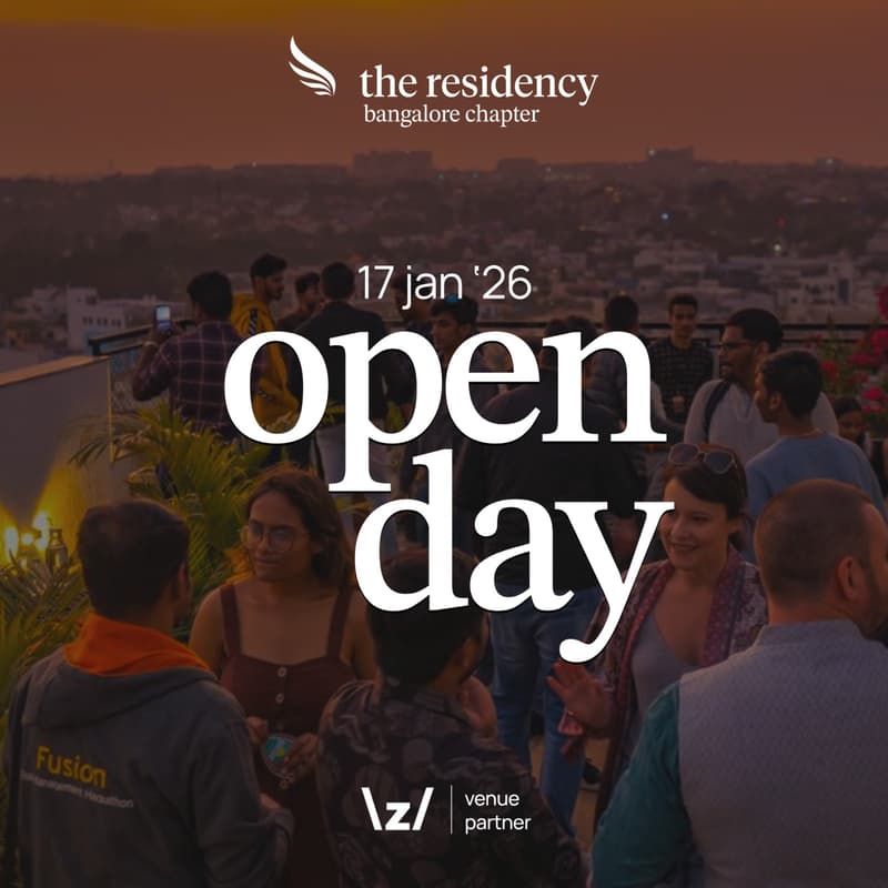 Cover Image for Open Day - The Residency BLR