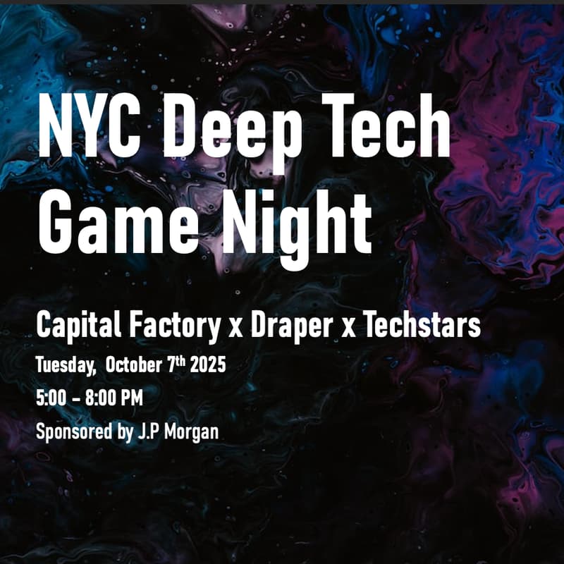 Cover Image for NYC Deep Tech Game Night (Invite-Only)