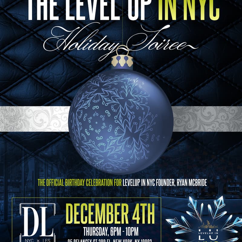 Cover Image for The LEVELUP in NYC Holiday Soiree