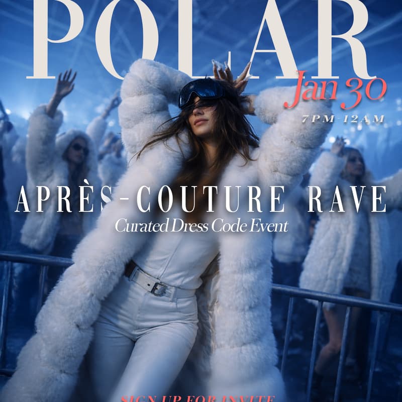 Polar Rave Polar - Après Couture - Rave · Luma