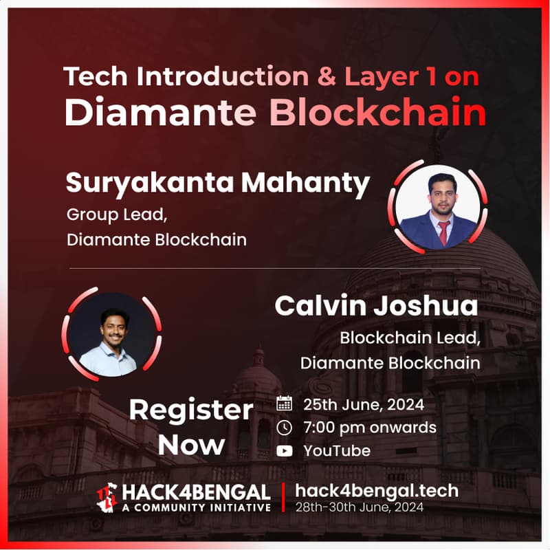 Cover Image for Tech Introduction and Layer 1 on Diamante Blockchain | Hack4Bengal 3.0