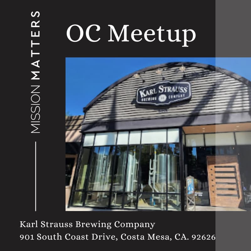 Cover Image for Mission Matters Mondays OC Mixer