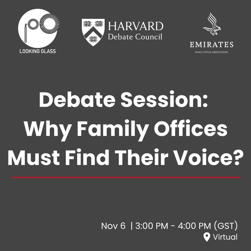 Cover Image for Debate Session: Why Family Offices Must Find Their Voice?