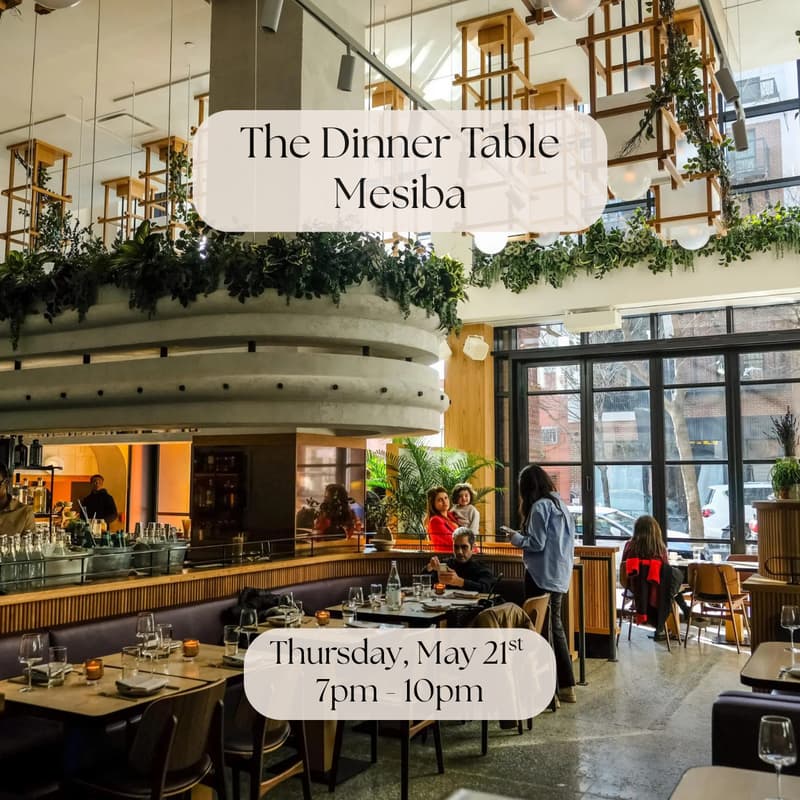 Cover Image for The Dinner Table at Mesiba (Williamsburg)