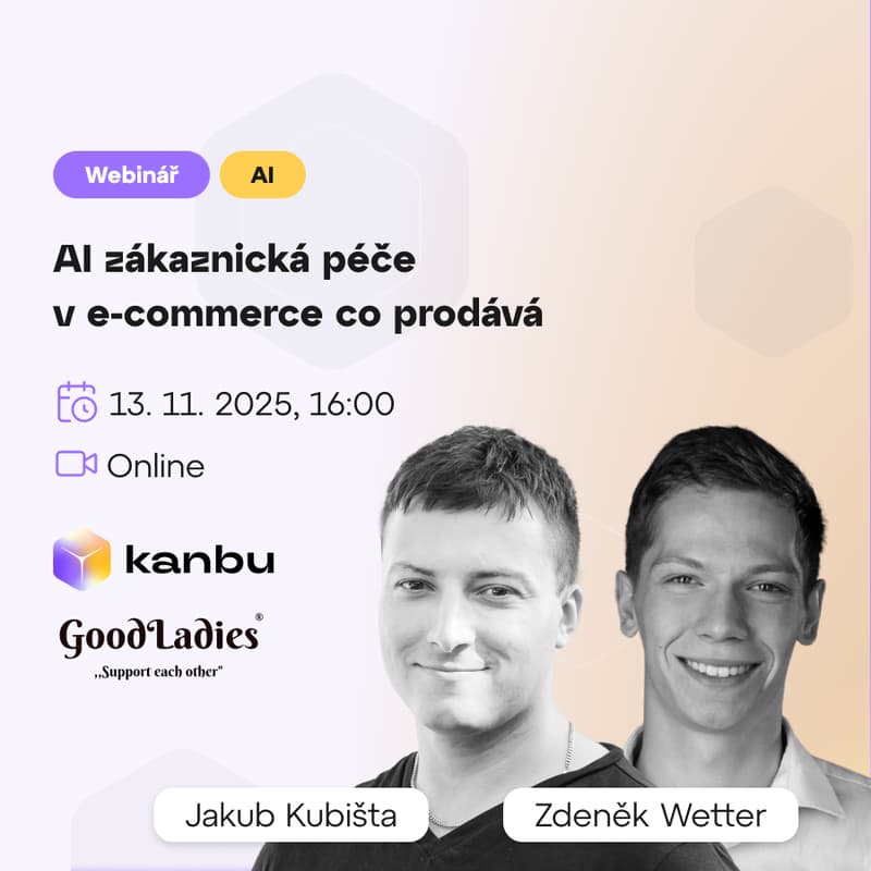 Cover Image for Webinář | AI zákaznická péče v e-commerce co prodává