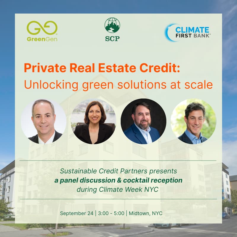 Cover Image for Private Real Estate Credit: Unlocking green solutions at scale
