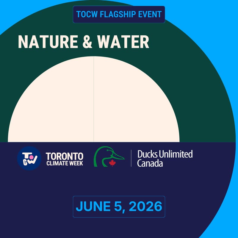 Cover Image for TOCW Flagship Event: Nature & Water